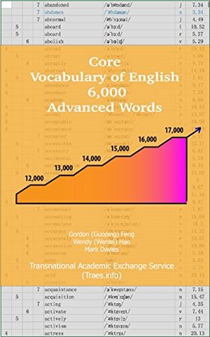 Full Download The Graded Vocabulary of Contemporary English: 5,000 Advanced Words - Gordon (Guoping) Feng | ePub