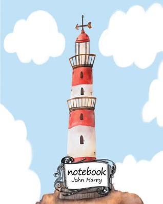 Read Online Notebook Journal Dot-Grid, Graph, Lined, Blank No Lined: Lighthouse in the Sky: Pocket Notebook Journal Diary, 120 Pages, 8 X 10 (Blank Notebook Journal) -  | ePub