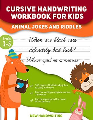 Read Cursive Handwriting Workbook for Kids: Animal Jokes and Riddles - New Handwriting | PDF