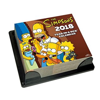 Full Download The Simpsons Official 2018 Desk Block Calendar - Page-a-Day Format Desk Calendar (Desk Block Calendar 2018) - The Simpsons | PDF