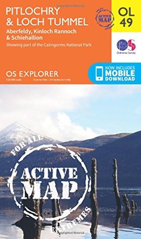 Download OS Explorer ACTIVE OL49 Pitlochry & Loch Tummel (OS Explorer Map) - Ordnance Survey file in PDF