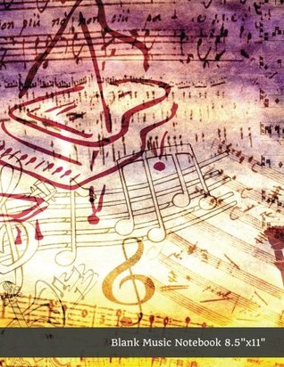 Full Download Blank Music Notebook 8.5x11: Purple Cover   Music Manuscript   Staff Paper   12 Staves Per Page 5 lines   Musicians Notebook   100 pages   Large A4  Version (Music Composition Books) (Volume 14) -  | ePub