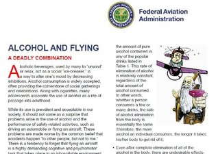 Download ALCOHOL AND FLYING A DEADLY COMBINATION ON KINDLE Federal Aviation Administration (FAA) - Delene Kvasnicka of Survival Ebooks file in ePub