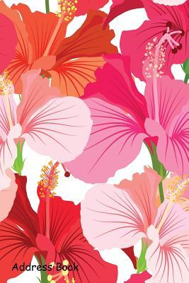 Download Address Book: For Contacts, Addresses, Phone, Email, Note, Emergency Contacts, Alphabetical Index with Hibiscus Flower - Shamrock Logbook file in ePub