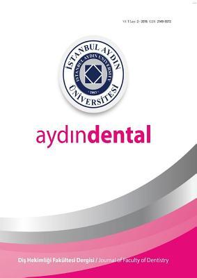 Read Istanbul Aydin University Journal of the Faculty of Dentistry: Year 1 N.1 - Nigar Celik | ePub