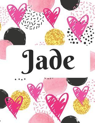 Full Download Jade: Personalized Name Journal with Blank Lined Paper - Perky Pages file in PDF