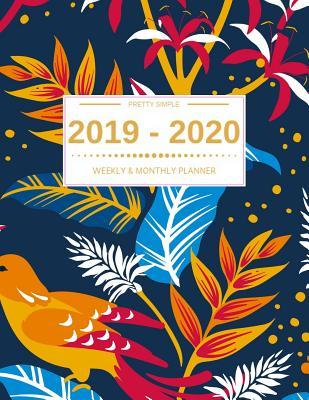 Read Online 2019 - 2020 Planner Weekly And Monthly: Calendar Schedule   Organizer Lesson Planner Books for Teachers Beautiful Colorful Birds Nature July 2019 through June 2020 -  file in PDF