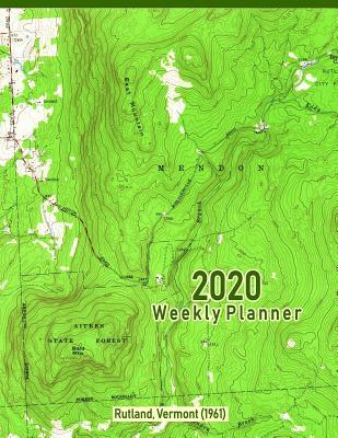 Read 2020 Weekly Planner: Rutland, Vermont (1961): Vintage Topo Map Cover -  file in PDF