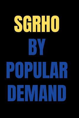 Read SGRHO by popular demand: blank lined journal for sigma gamma rho sorority -  file in PDF