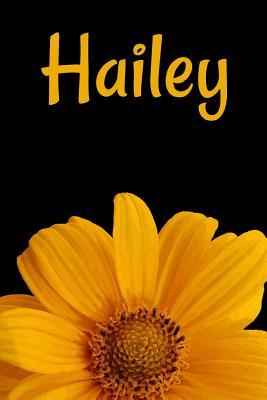 Full Download Hailey: Personalized Journal Diary Notebook For Women To Write In Sunflower College Ruled Lined 120 Pages, 6 x 9 -  file in ePub