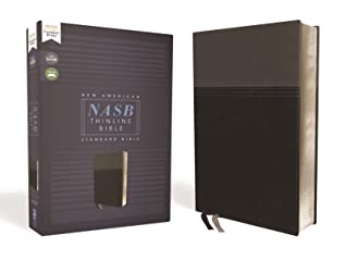 Download NASB, Thinline Bible, Leathersoft, Black, Red Letter Edition, 1995 Text, Comfort Print - Zondervan file in ePub