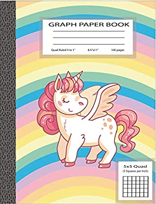 Read Graph Paper Notebook Unicorn: Cute Unicorn Composition Notebook for Students - John Composition file in PDF