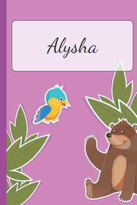 Read Online Alysha: Personalized Name Notebook for Girls Custemized with 110 Dot Grid Pages A custom Journal as a Gift for your Daughter or Wife Perfect as School Supplies or as a Christmas or Birthday Present Cute Girl Diary - Cute Journal Lovers | ePub