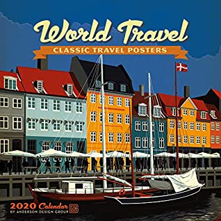 Full Download World Travel Classic Posters 2020 Wall Calendar - Anderson Design file in PDF